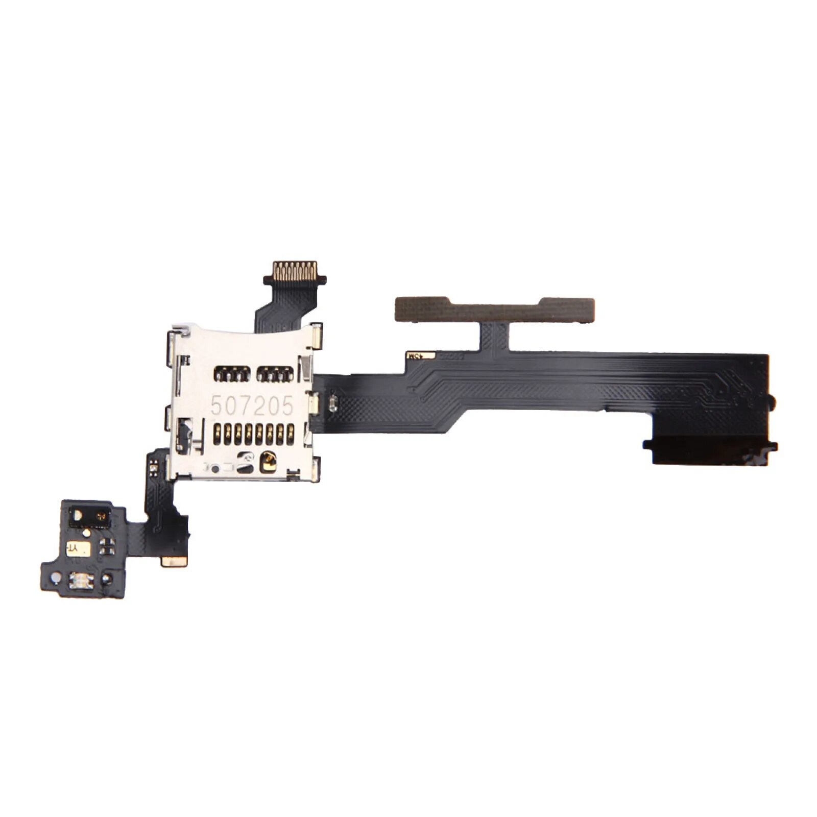 Mobile phone parts replacement Volume Control Button SD Memory Card Slot Flex Cable for HTC One M8