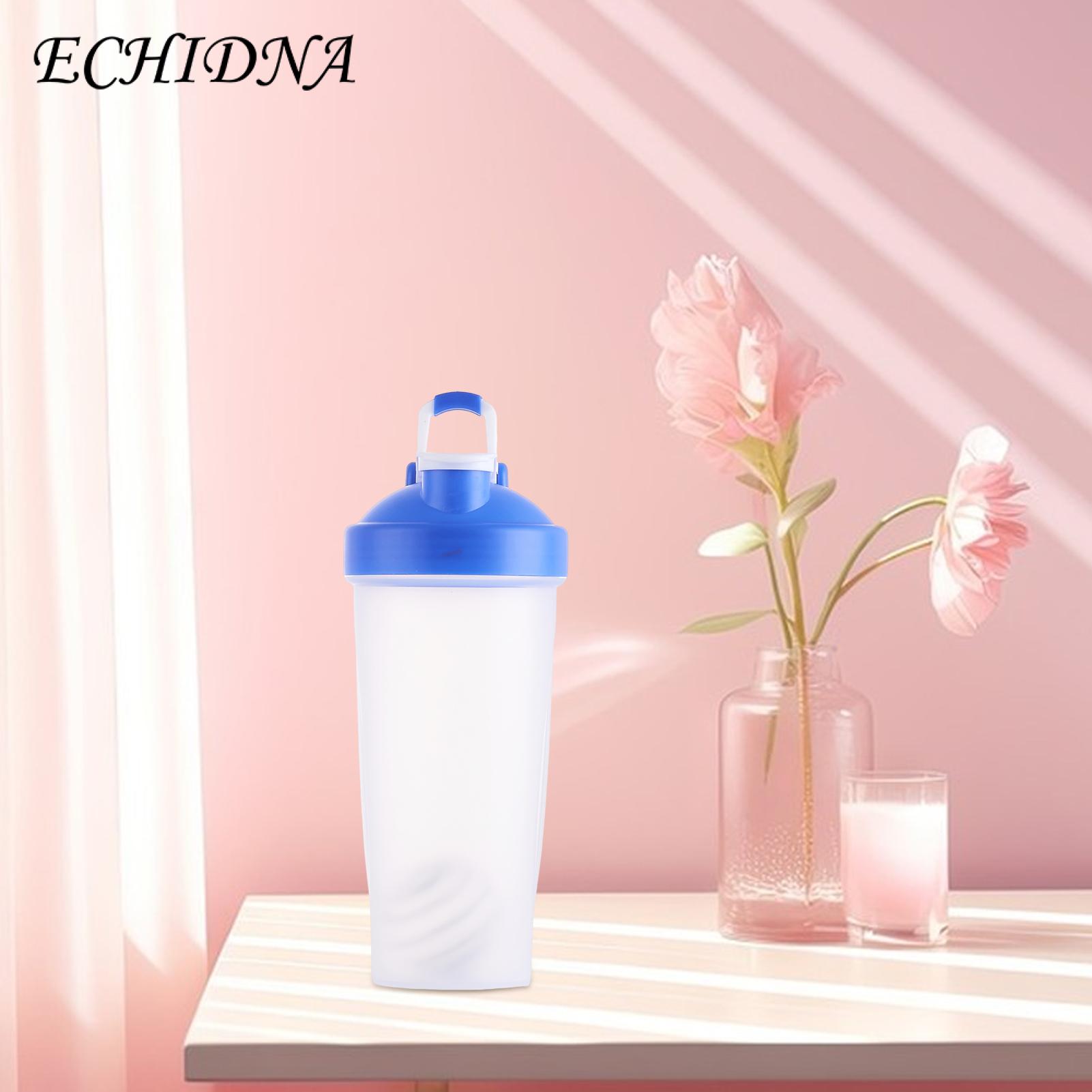 Smoothie Shaker Bottle 600ml Protein Shaker Bottle with Wire Whisk Ball Bpa-free Secure Shaker Cup Food Grade Mixer Bottle with Handle Best Shaker for Fitness Enthusiasts Bpa-free Shaker. 