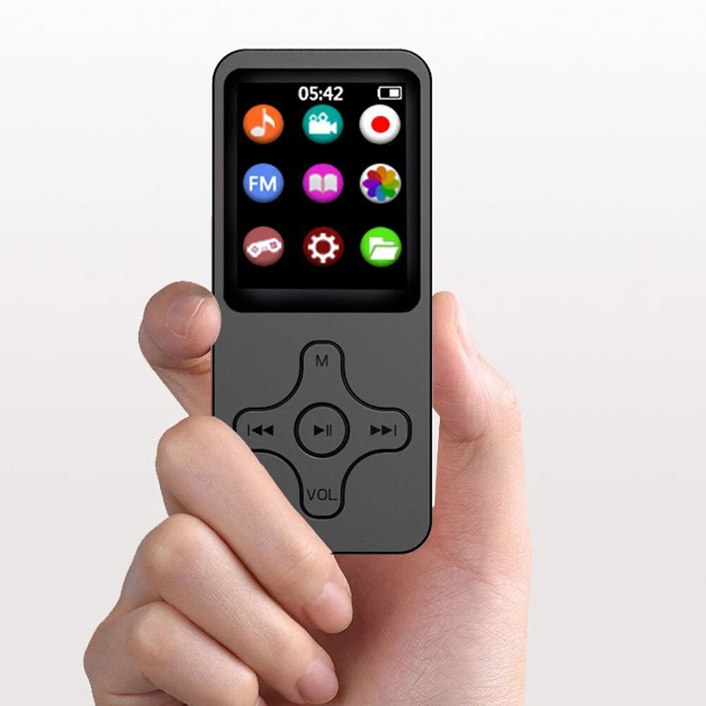 HiFi Mp4 Video Player with E-book/Recorder Bluetooth-compatible 5.0 Sports Walkman Multifunctional Video Walkman Support for OTG. 