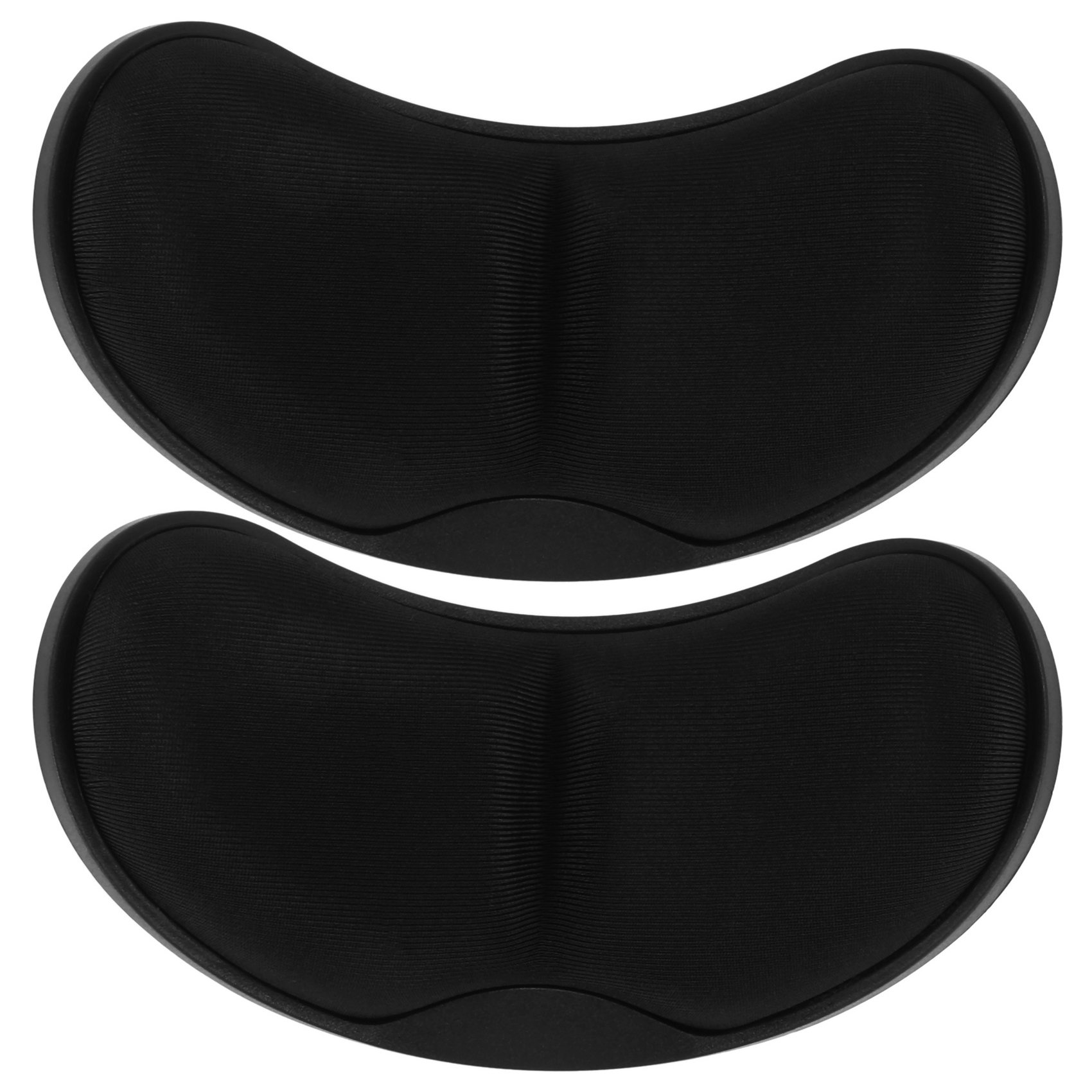 2X Mouse Wrist Rest Pad, Ergonomic Wrist Pad Anti-Skid Wrist Support Pad Rest Mat Memory Foam Mousepad for Pc Laptop. 