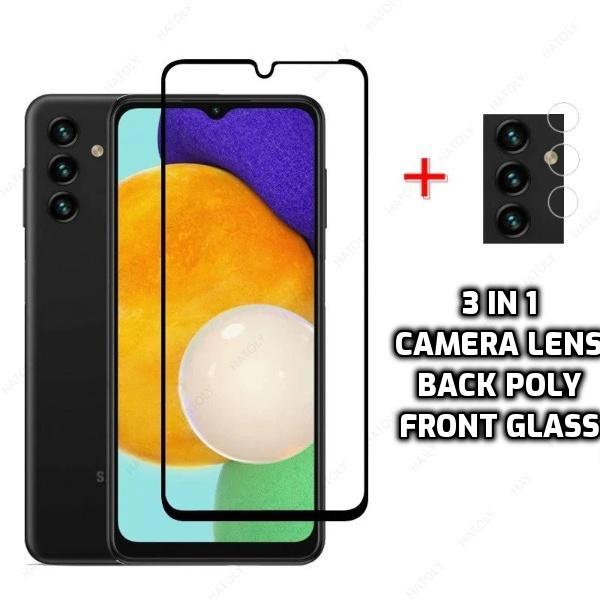 【FUPANG】Samsung Galaxy F23 combo pack (full screen protector tempered camera protector back Poly)
