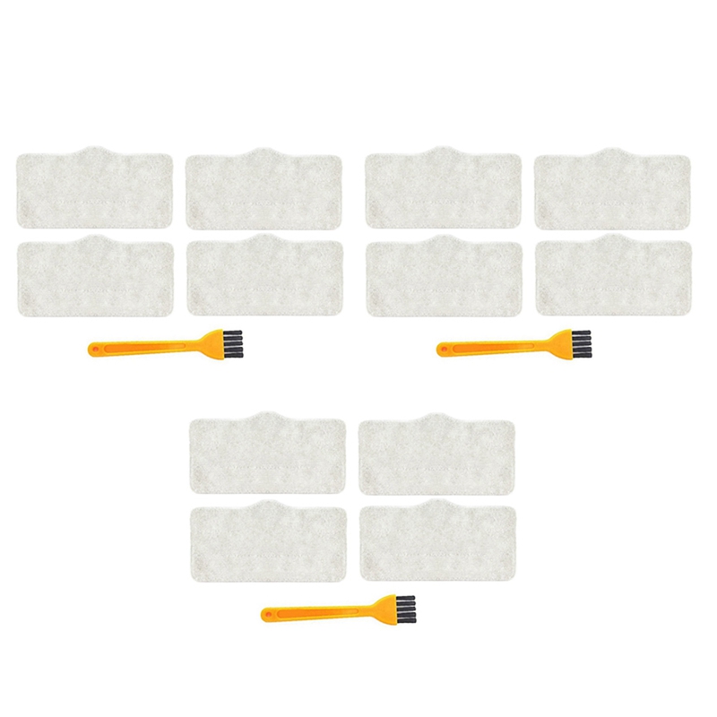 15Pcs Steam Vacuum Cleaner Mop Cloth Cleaning Pads for Xiaomi Deerma DEM ZQ600 ZQ610 Handhold Cleaner Mop Accessory