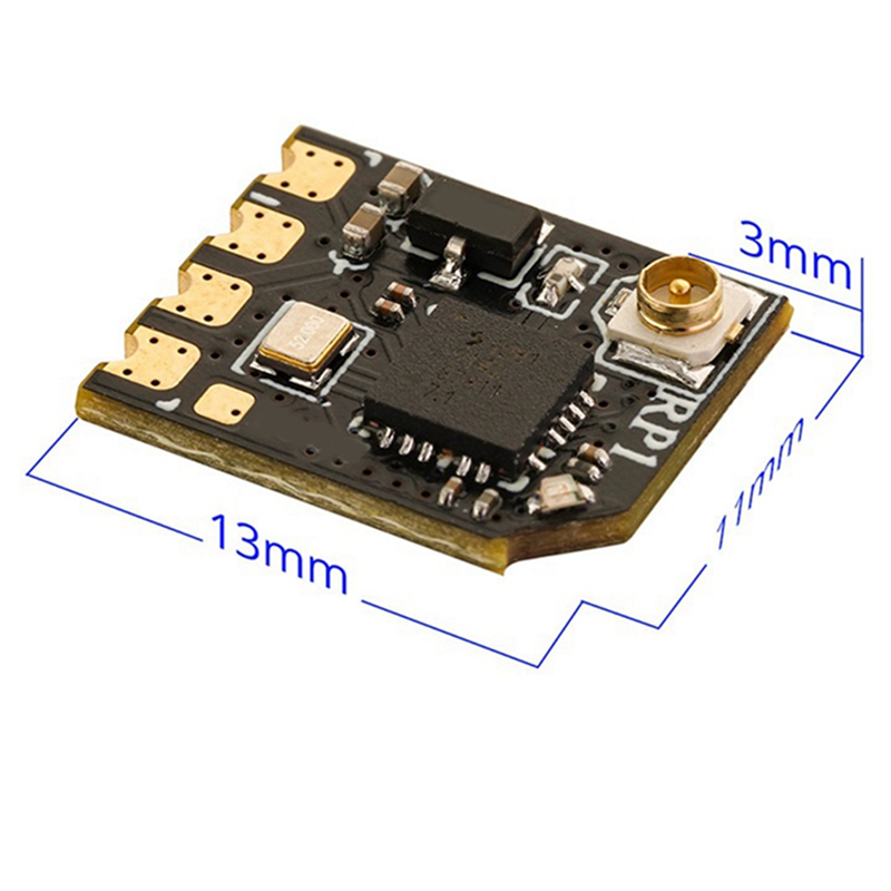 For Radiomaster ELRS Receiver RP1 High Refresh Frequency Miniature Small Volume ESP8285 RF Chip SX12801MLTRT. 