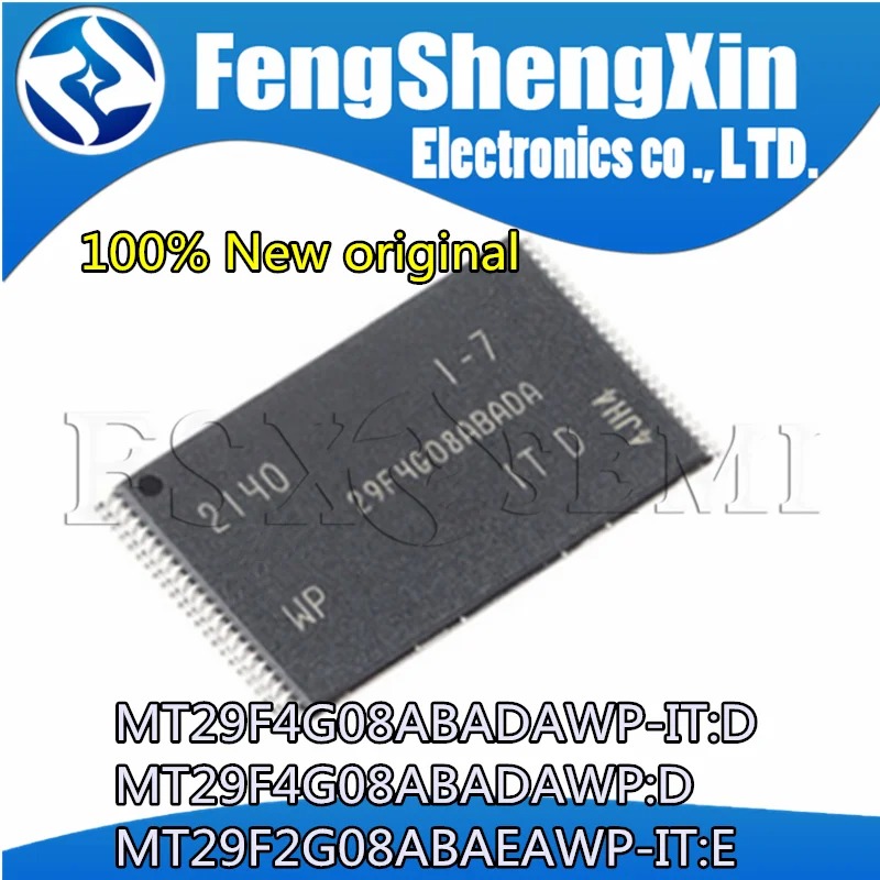 1pcs MT29F4G08ABADAWP-IT:D MT29F4G08ABADAWP:D  MT29F2G08ABAEAWP-IT:E 29F4G08ABADA IT D 29F4G08ABADA D 29F2G08ABAEA IT E