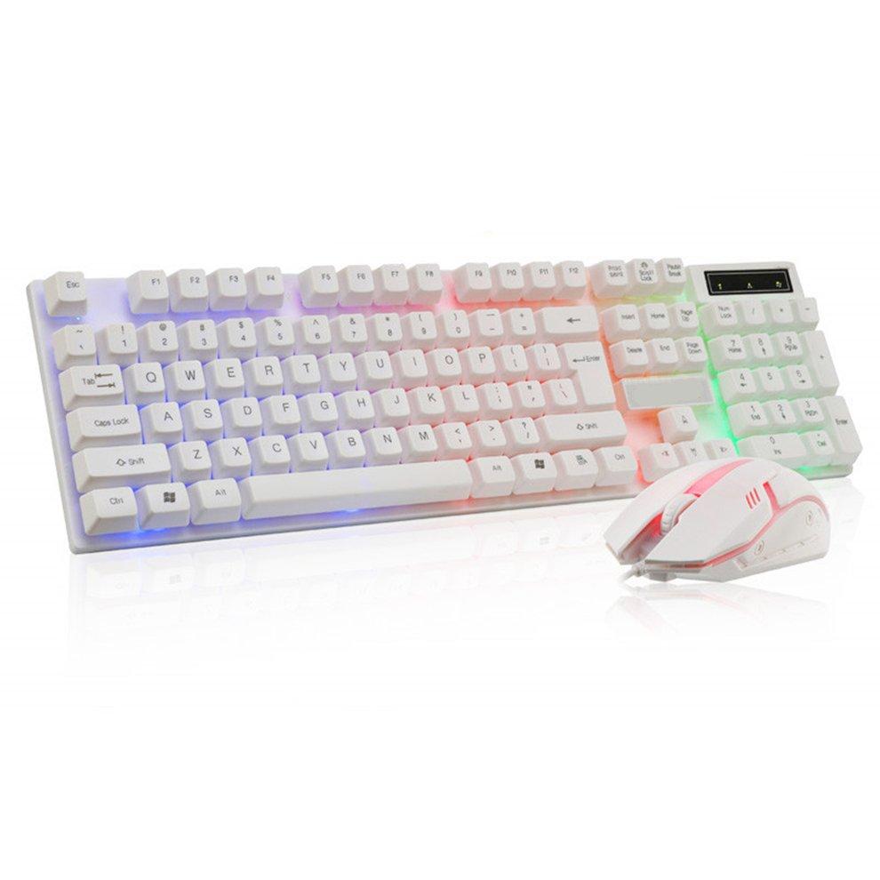 Keyboard Mouse Sets Adapter For PS4//PS3//Xbox One And 360 Gaming Rainbow LED KY