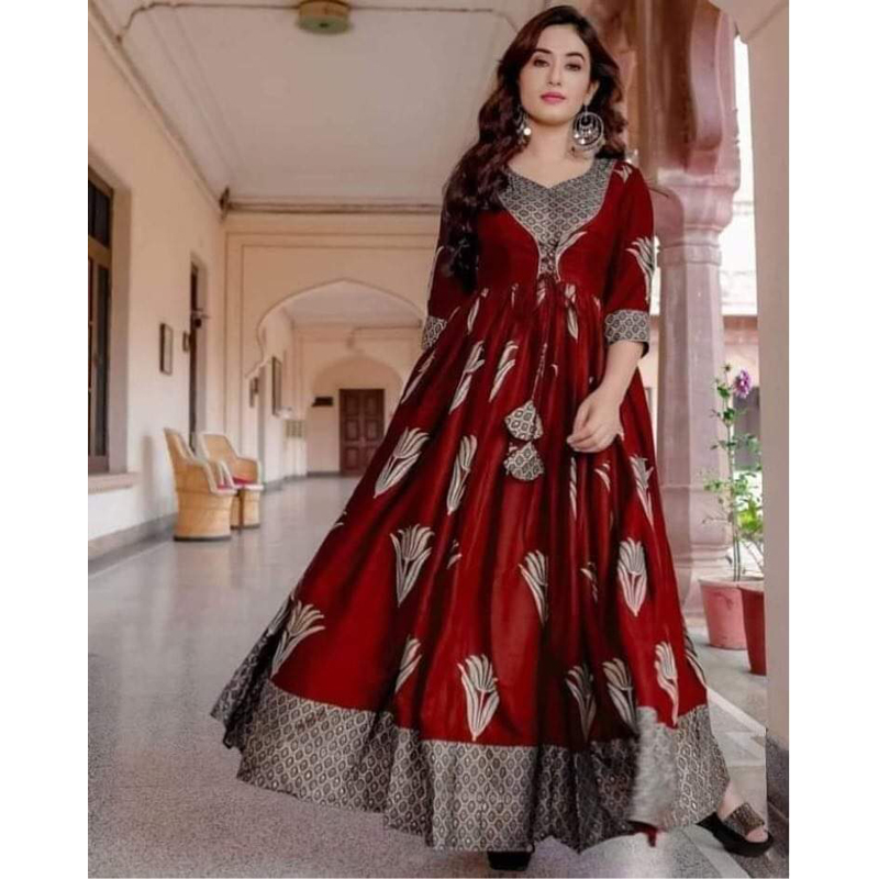 New exclusive designed Gown 1piece long 