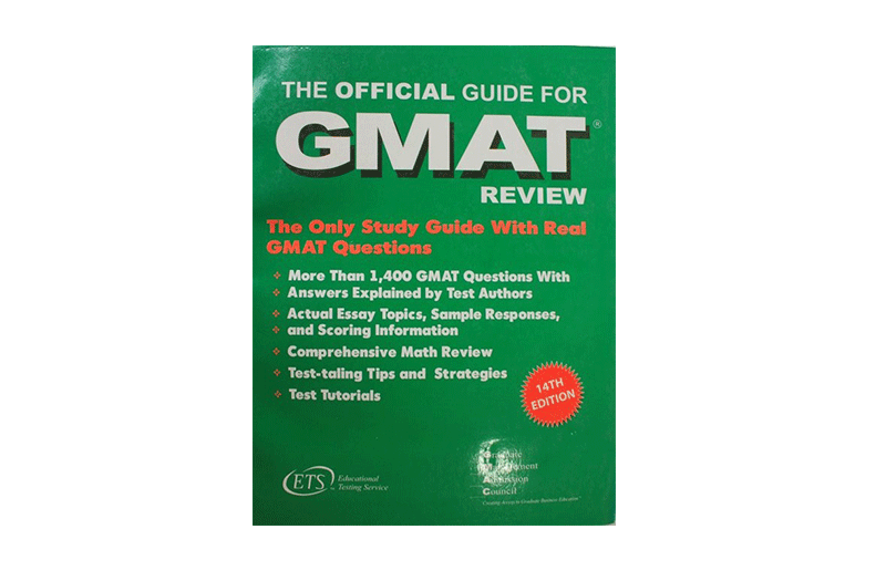 The Official Guide For GMAT Review 14th Edition. 