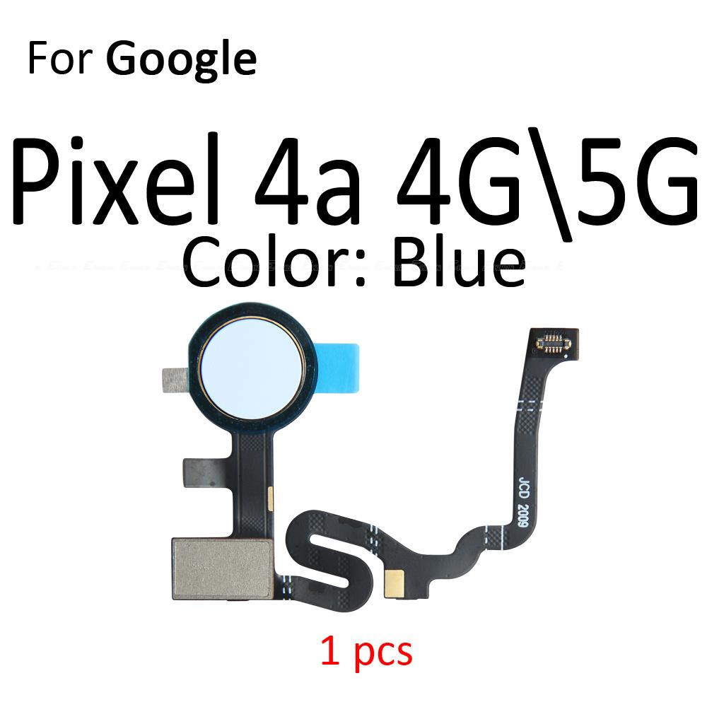 Home Return Button Key Fingerprint Connection Sensor Scanner Connector Flex Cable Touch ID For Google Pixel 4a 5 5a 6 7 Pro 6a. 