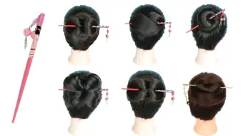 Binyeo Hair Stick For Fashionable Hair Bun Japanese Korean