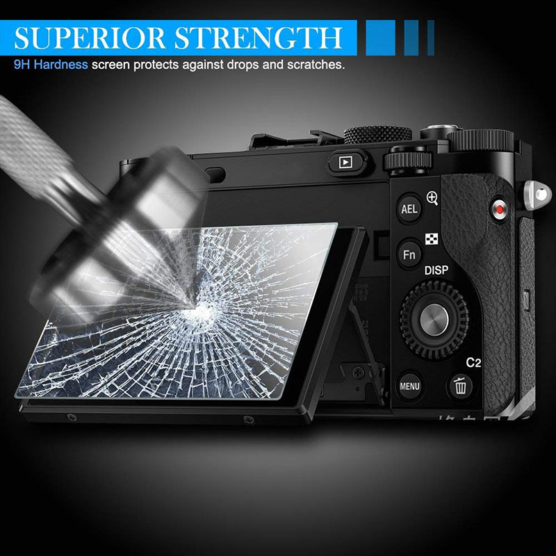 Sony ILCE- A6700 A6000 A6100 A6300 A6400 A6600 A5000 A3000 NEX-7 Tempered Glass LED Screen Protector Film. 