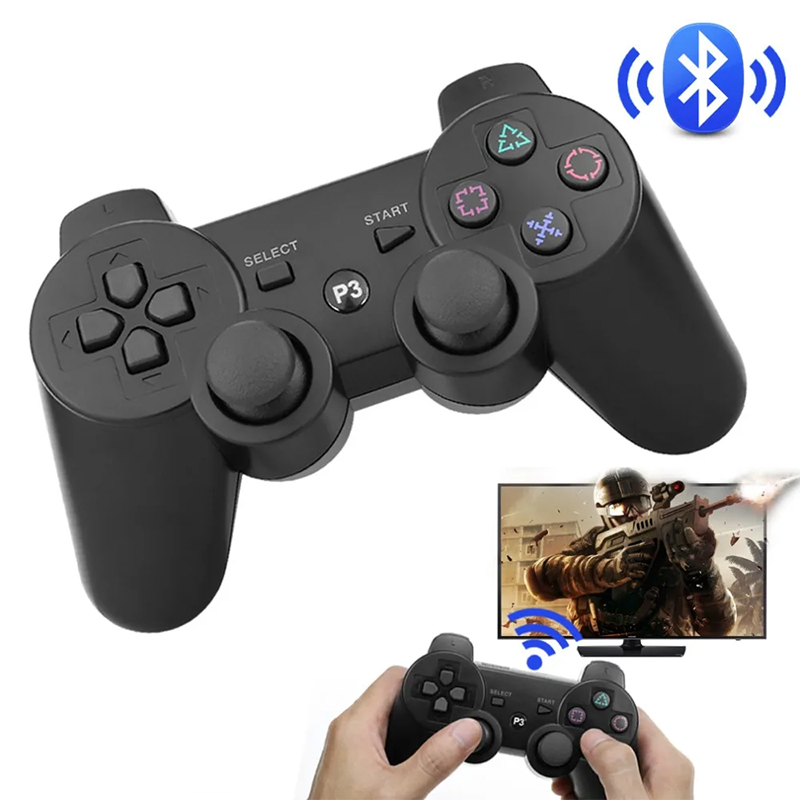 Wireless Bluetooth Gamepad For Sony PS3 Controller Play Station 3 Super Slim Joystick for PC 6 Axis Gyro Remote Handle ontrole. 