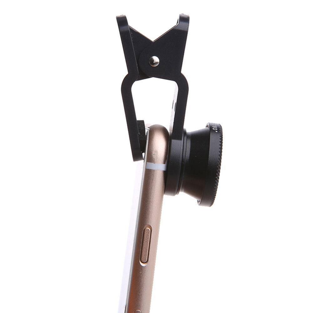 【happy one】Phone Lens Fisheye Lens 0.67x Wide-angle Zoom Lens with Kit Macro Fisheye Phone Lens Clip Mobile For Smartphone. 