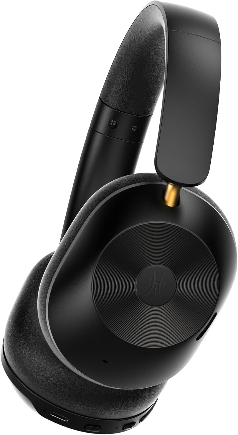 OneOdio Focus A5 Wireless Over-Ear Headphones, Hybrid Active Noise Cancelling, 75H Playtime, Hi-Res LDAC Wireless Audio, Bluetooth 5.4, Built-in Mic for Clear Calls, Low Latency Game Mode. 