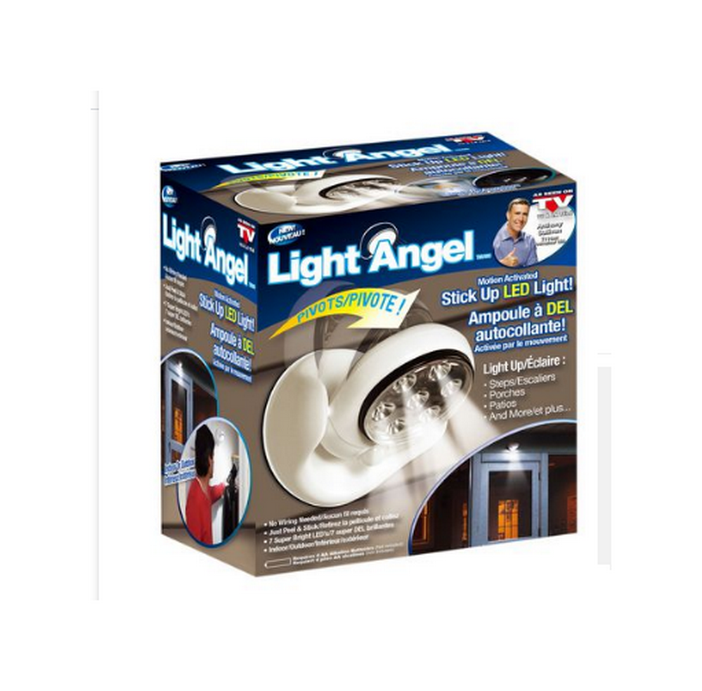 Light Angel – Stick Up LED Motion Sensor Light, As Seen On TV. 