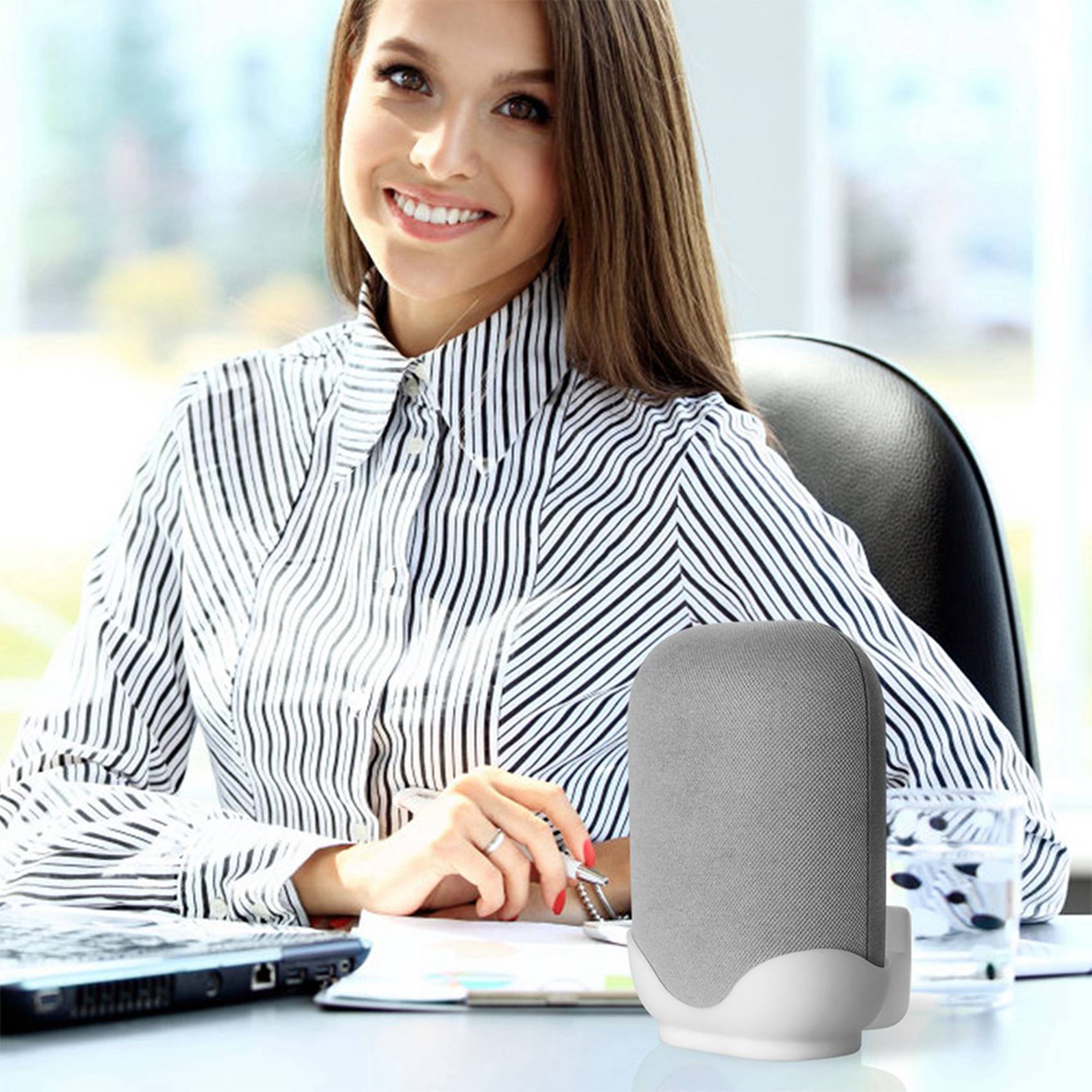 for Google Nest audio stand-2 x for Google Nest audio stand-white. 