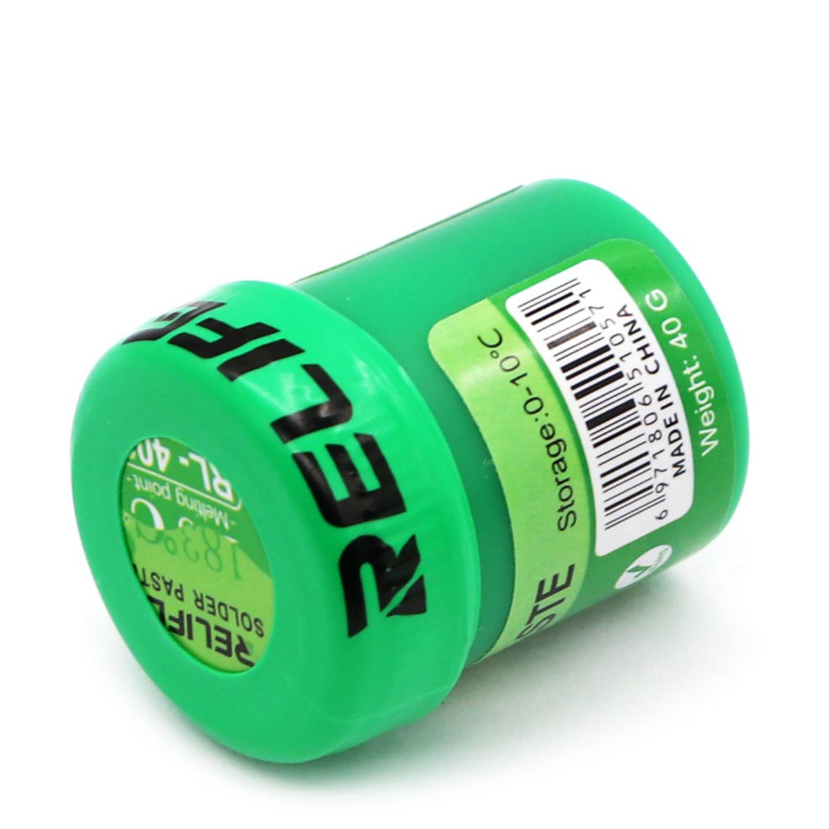 RELIFE Soldering Paste Flux No-clean Solder Paste 183°C Medium temperature RL-402 IC Past Solder Tin Cream For BGA Repair