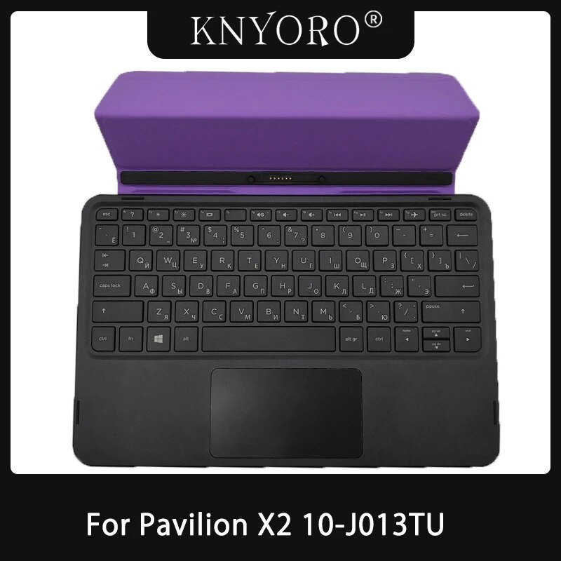 NEW Tablet US/RU Keyboard For HP Pavilion X2 10-J014TU/J013TU/J024TU/J025TU 10.1 Inch Laptop English Keyboard Base