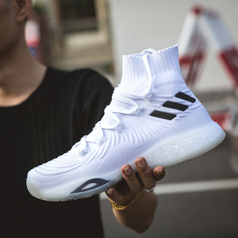 All white best sale basketball shoes