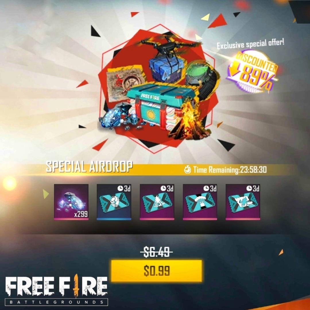 Free Fire Special Airdrop Buy Online At Best Prices In Bangladesh Daraz Com Bd
