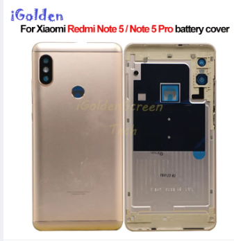 Xiaomi Redmi Note 5 Pro - ( Metal ) Casing / Back Shell / Back Panel / Battery Cover / Back Door / Back Replacement Part with Button. 