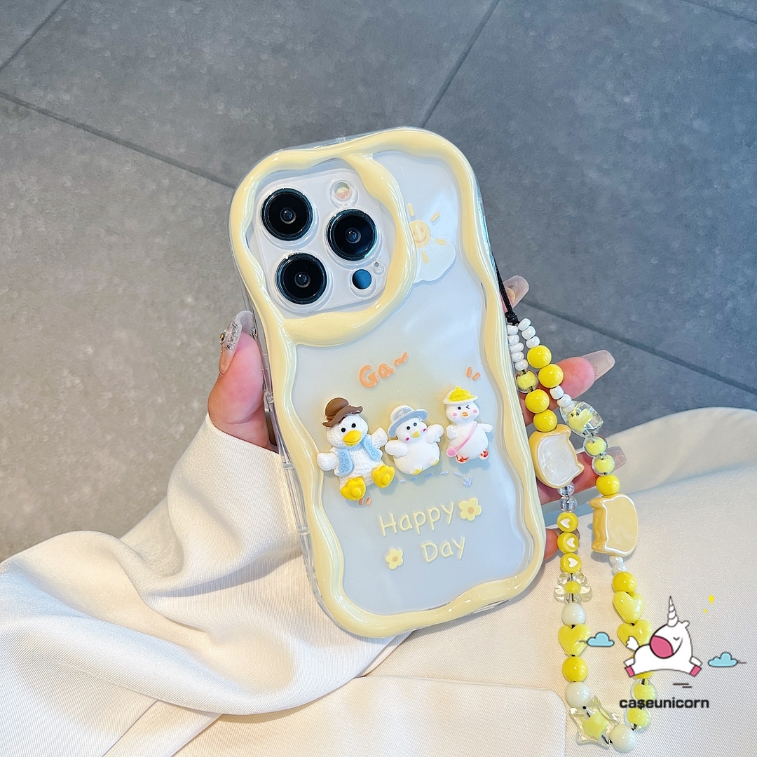 3D Stereo Cute Duck English Letters Case Compatible For Infinix Hot 12 Play 20 Play 30 11 10 Play Hot 30i 9 8 Play 10Lite Smart 6Plus 7 6 5 Note 12 G96 3D Wavy Curved Edge Cover. 