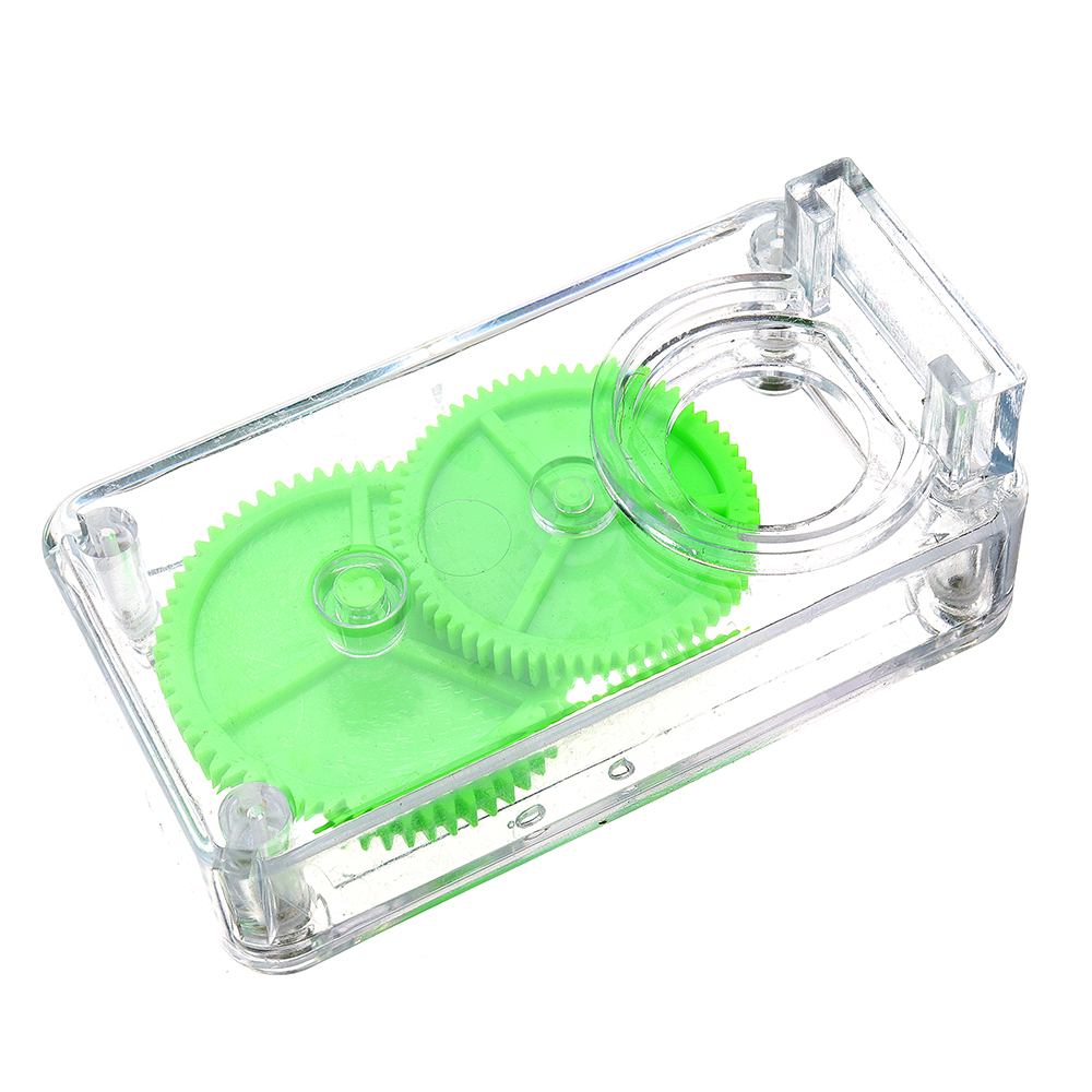 Fascinating Handheld Manual Electricity DC Crank Generator Mini Fan Science Experiment Model Kit. 