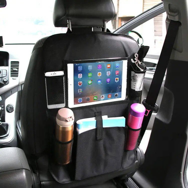 Car Auto Seat Back Organizer Holder Phone ipad Travel Storage