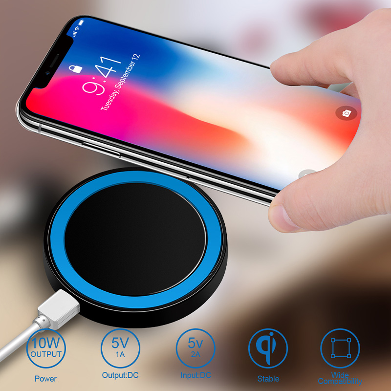 Qi Wireless Charger For Samsung Galaxy J6 Plus J4 Plus J4+ J6+ 2018 Charge Receiver Charging Dock Chargers Case Phone Accessory