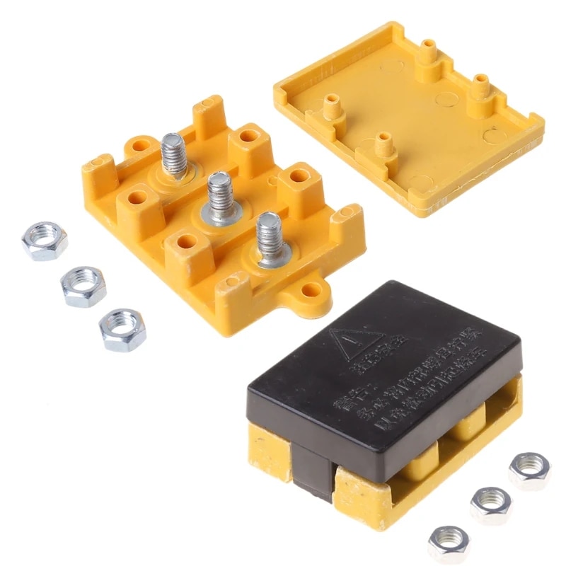Electric Bicycle E Bike Motor Controller Wire Connection Box Insulation Box Phase Battery Wire Connector. 