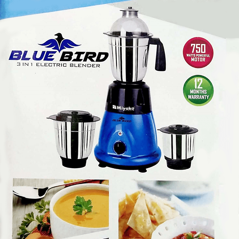 Miyako Blue Bird Multi Purpose Mixer Grinder Blender Machine 750 watt - Blender Machine. 