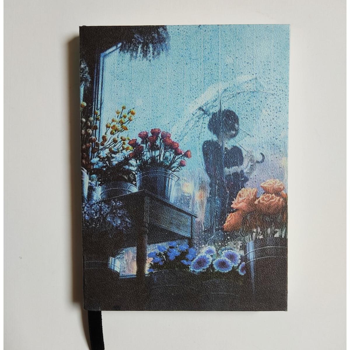 Aesthetic Design Notebook (7.5/5.5" Size, 120 Pages - Notebook