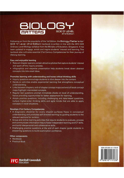 Biology Matters for GCE 'O' Level (2nd Edition). 