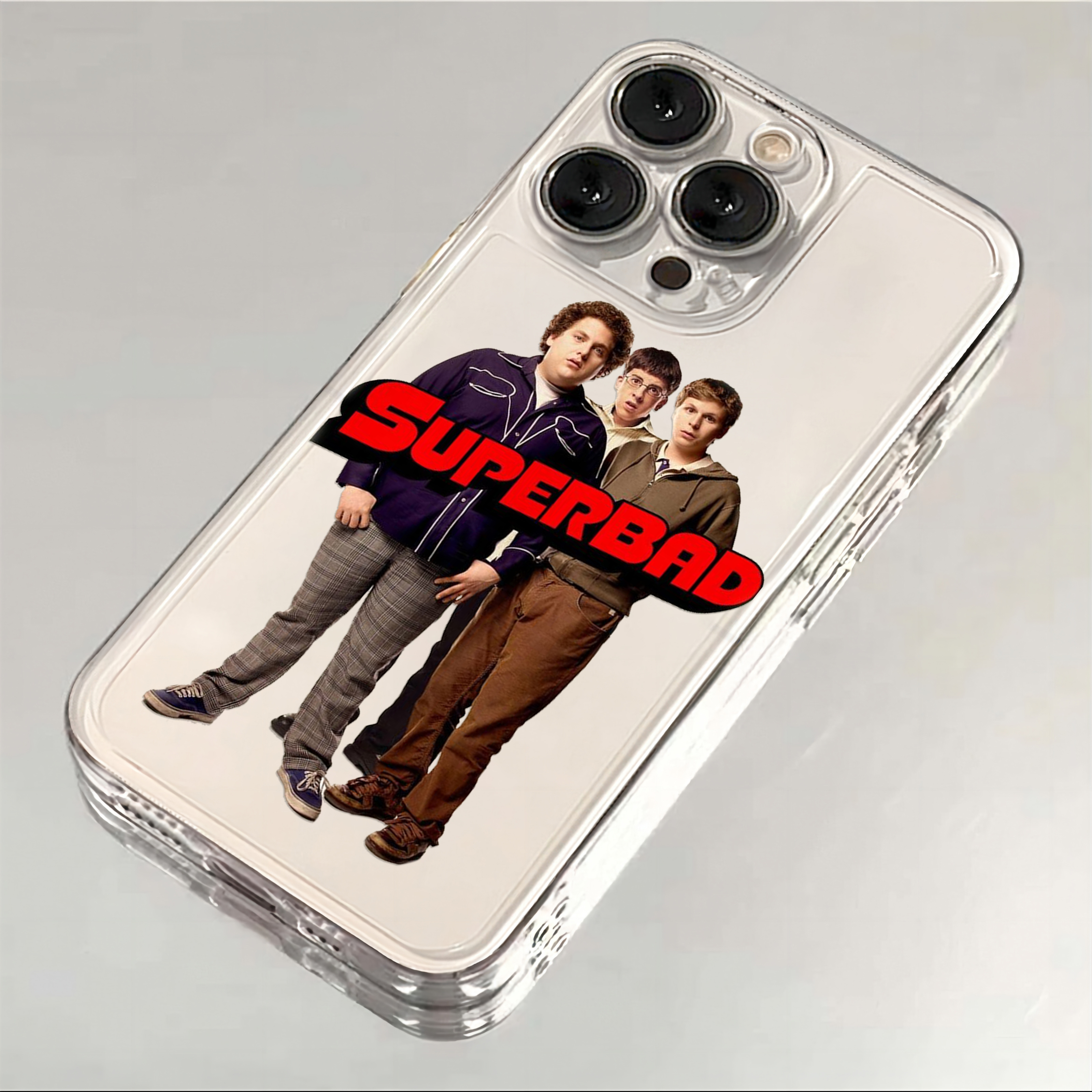 Mclovin Movie Superbad Phone Case For iPhone 16 15 14 13 12relax 11 Mini Pro Max X XR XSMax 7 8 Plus SE20 Transparent Cover. 
