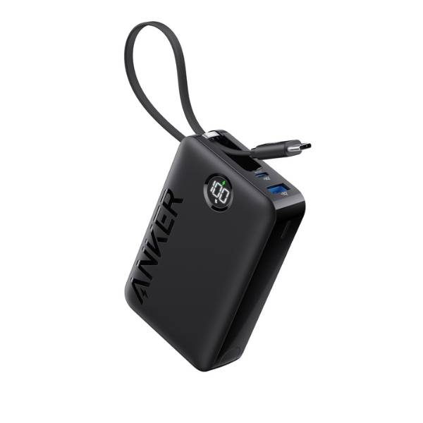 Anker A1647 Powercore 20000mAh Powerbank 22.5W with Built-In USB-C Cable. 