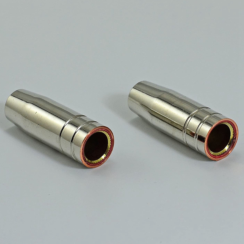 Practical product 18Pcs Welding Torch Kit Contact Tip 0.8mm M6 & Tips Holder Difuser & Shield Cup for Mb15 15Ak Mig Welding Torch. 