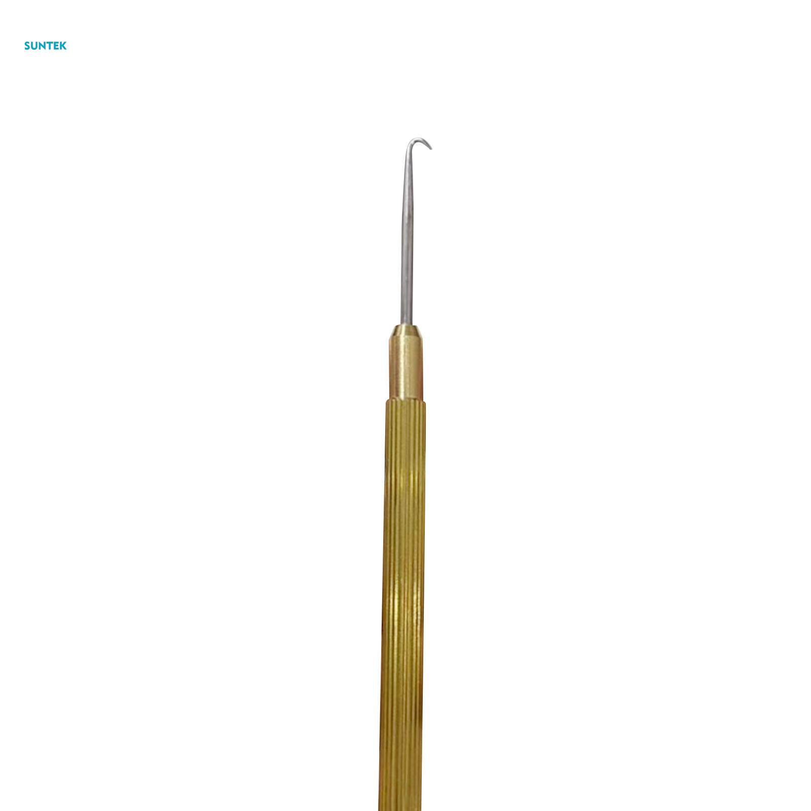 Tennis Racket Stringing Tool, Pull Hook Strong Easy to Use Threading Hook Non Racket String. 