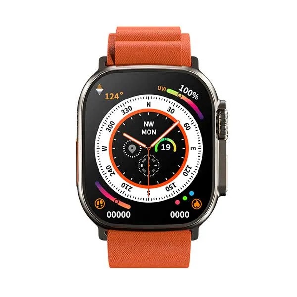 Zordai Zd8 Ultra Max Plus Smart Watch Series 8 Large High Resolution Display 49M 2 -20 "585 Pixel Bluetooth Call. 