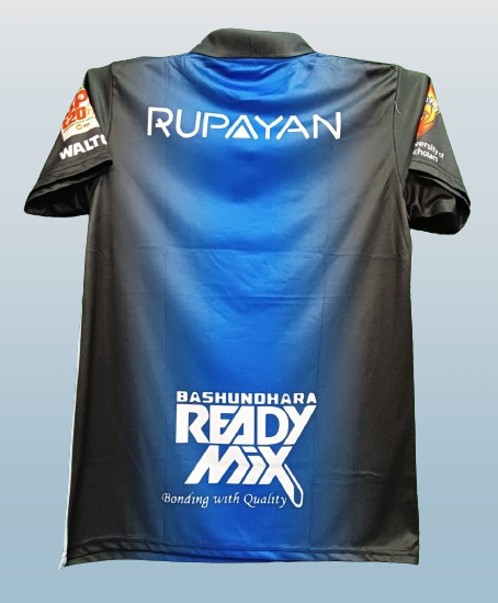 Rangpur Riders Team Four Part Half Sleeve BPL Jersey /jersey 2025/jersey 9752. 