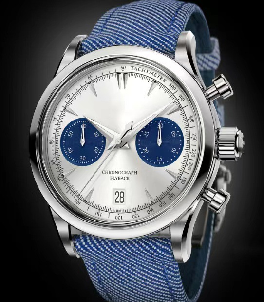 2023 Cross border Fashion Style Men's Multi functional Five Needle Quartz Watch with Instant Scan Time Manufacturer's Goods Available for One Piece Shipping. 