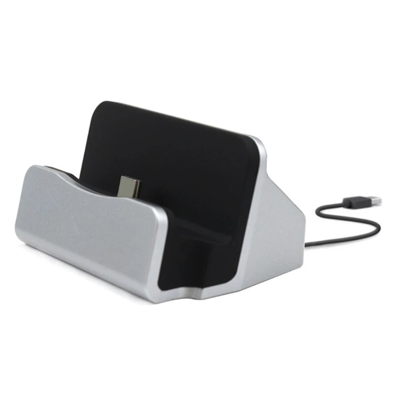 Type-C Fast Charging Dock Station USB C 3.1 Docking Charger for w/ Cable for Huaei P9 Plus. 
