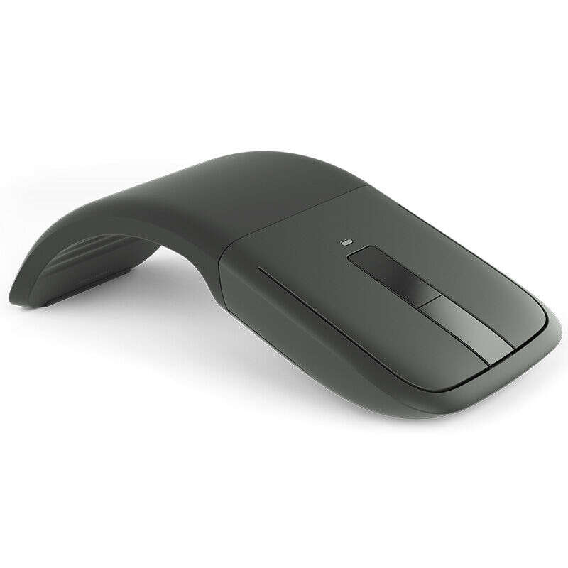 Arc Touch Folding Ultra Thin Wireless Bluetooth Mouse Surface Designer Blue Shadow Office. 