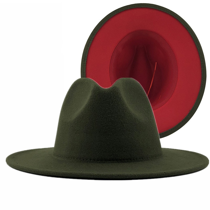 Wide Brim Panama Trilby Cowboy Cap 