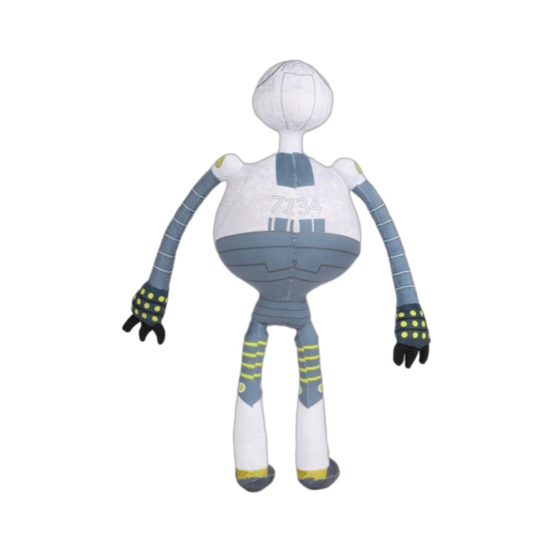 Cross-Border New Products The Wild Robot Movie Wilderness Robot Roz Roz Plush Doll Cartoon Doll. 