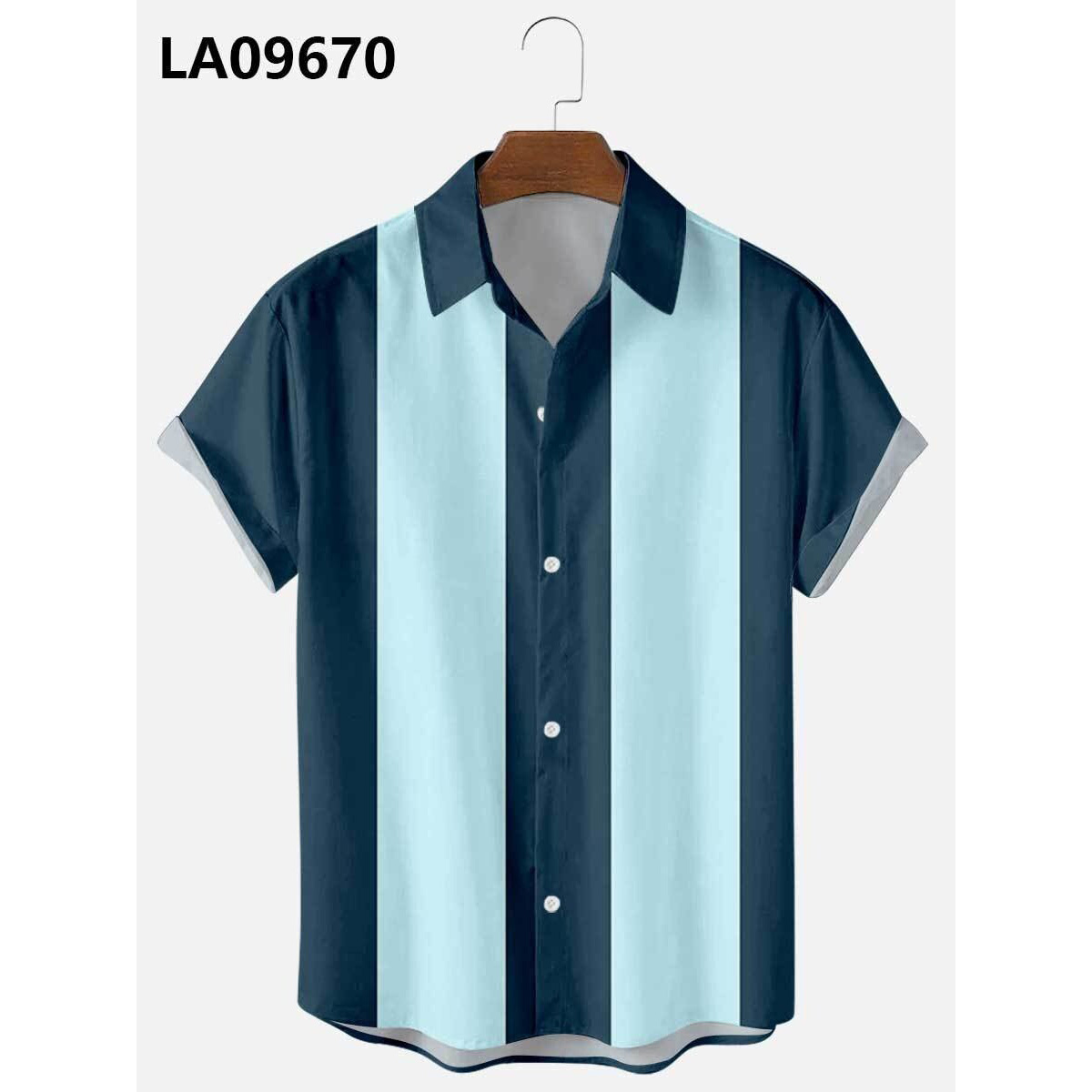short sleeve vertical striped shirt mens
