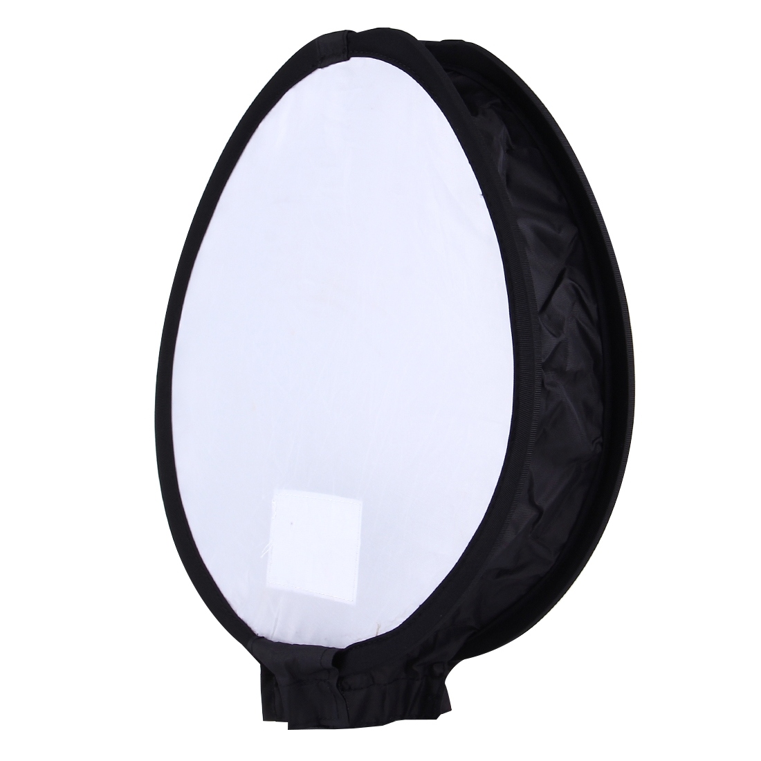 30cm Universal Round Style Flash Folding Soft Box, Without Flash Light Holder(Black + White). 