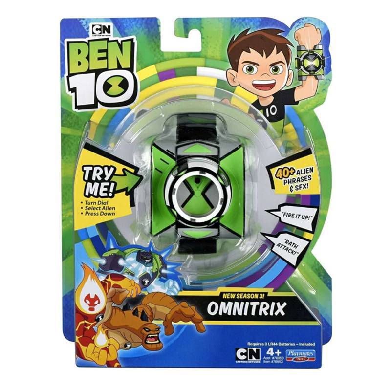 Genuine BEN 10 Junior Hacker Omnitrix Basic Sound and Light Function Small Class Doll Toy Transformed into a Watch. 