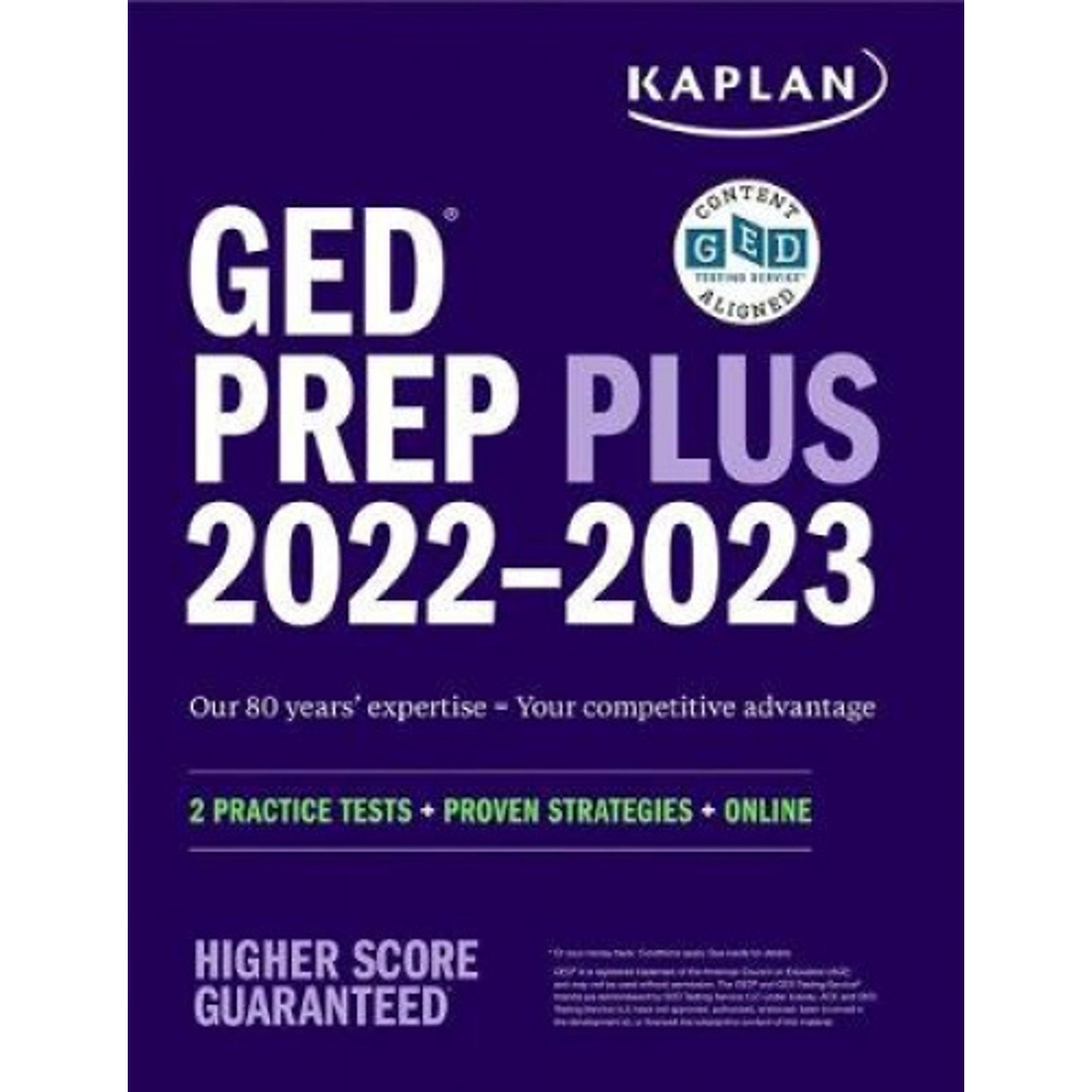 GED Test Prep 2022-2023 - (Kaplan Test Prep) by Caren Van Slyke. 