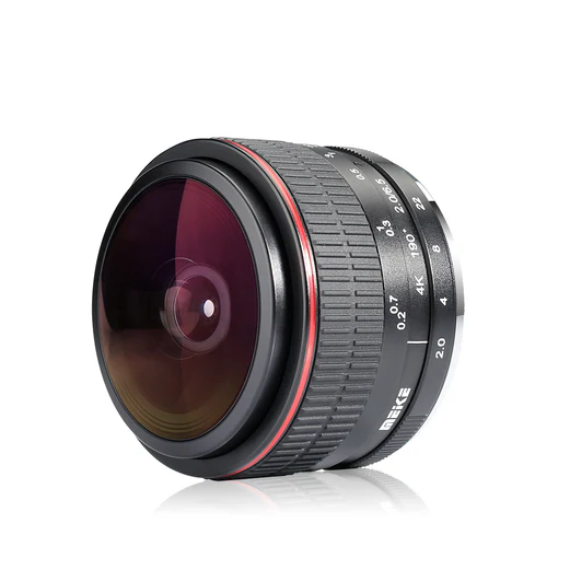 Meike MK-6.5mm F2.0 APS-C Ultra Wide Circular Fisheyes Lens for E/X/EF-M/M43 Mount. 