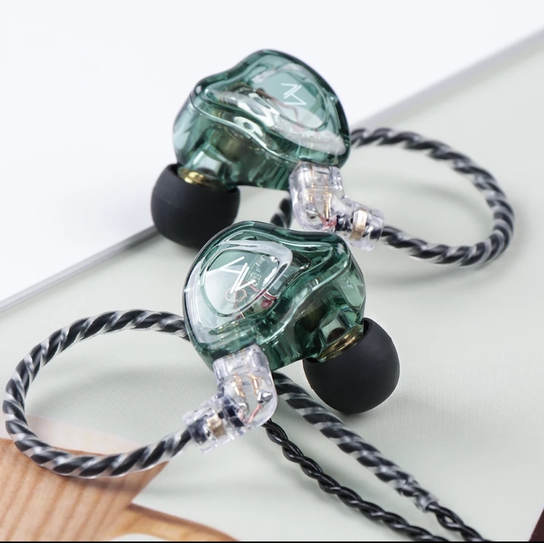 TRN MT1 HIFI 1DD Dynamic Metal in Ear Earphone Monitors (IEMs) with Mic. 