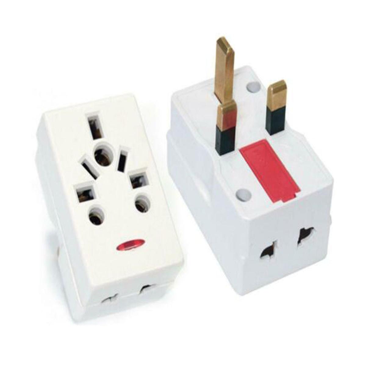 High Quality 3 Pin Multi Socket 13 AMP plug Adapter
